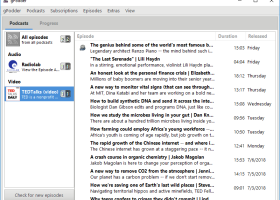 gPodder Portable screenshot