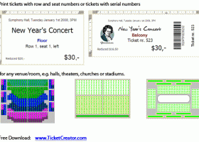 TicketCreator - Print Your Tickets screenshot