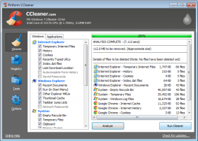 CCleaner screenshot