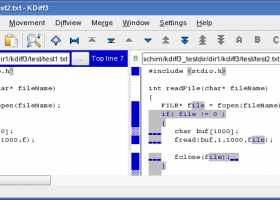 KDiff3 for Windows screenshot