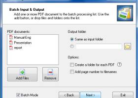 PDF Image Extraction Wizard screenshot