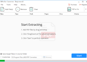 PDFtoTxt Converter screenshot