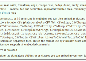 CSVReader/Writer screenshot