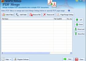 SysInfoTools PDF Merge screenshot