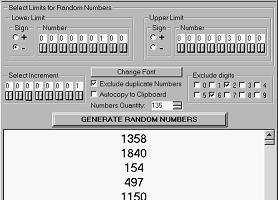 IW Random Number Generator screenshot