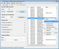 SoftFuse Password Generator Pro screenshot