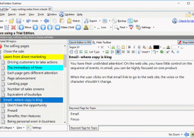 WhizFolders Outliner screenshot