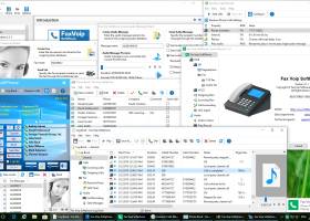 Fax Voip Softphone screenshot