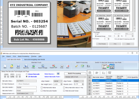 Transport and Logistic Label Maker Tool screenshot