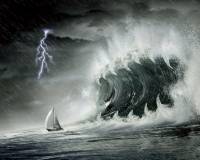 Ocean Storm Animated Wallpaper screenshot