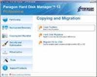 Paragon Hard Disk Manager Professional screenshot