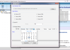KDETools Thunderbird to Outlook screenshot