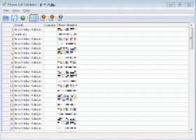 Phone List Validator screenshot
