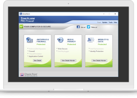 ZoneAlarm Firewall Free screenshot