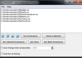 Vov Screensaver Changer screenshot