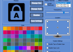 Caps Lock Commander Free Version screenshot