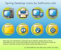 Spring Desktop Icons screenshot