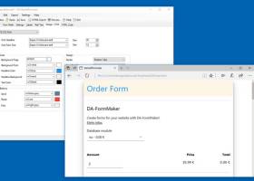 DA-OrderForm screenshot