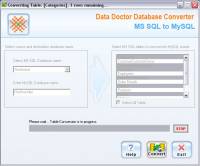 Convert MSSQL Database To MySQL screenshot