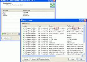 MAPILab Find and Replace screenshot