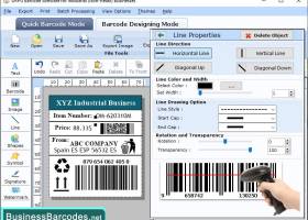 Tracking and Labeling of Barcode Goods screenshot