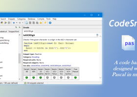 DelphiDabbler CodeSnip screenshot