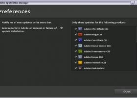 Adobe Application Manager screenshot