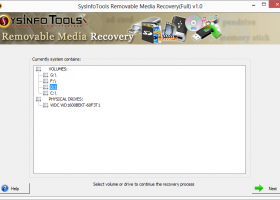 Removable Media Data Recovery screenshot