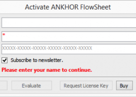 ANKHOR FlowSheet screenshot