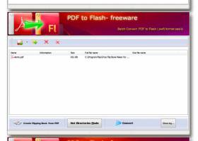 Free Flash Brochure Maker for PDF screenshot
