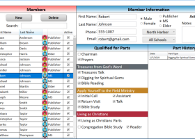 JW CLM Scheduler screenshot