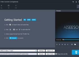 Aiseesoft TS Video Converter screenshot