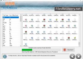 NTFS Files Recovery Software screenshot