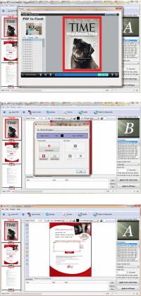 FlipBuilder PDF to Flash Magazine (Freeware) screenshot