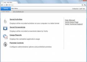 Verity Parental Control Software screenshot