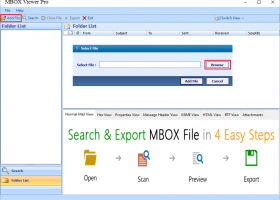 How to Export MBOX Email to PDF screenshot