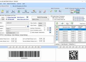 Barcode Labeling Software screenshot