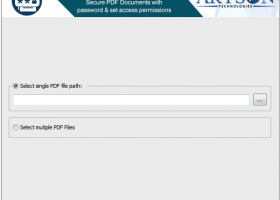 PDF Protection screenshot