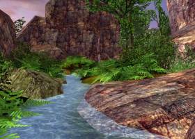 Spring Valley 3D Screensaver screenshot