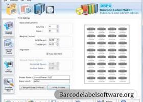 Publisher Barcode Software screenshot