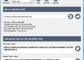 VSFileHash screenshot