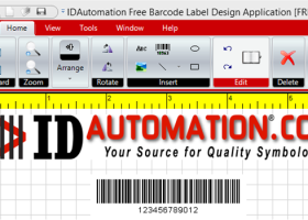 Free Barcode Label Design Software screenshot