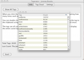 Tagerator screenshot