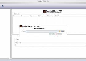 EML to PST Converter screenshot
