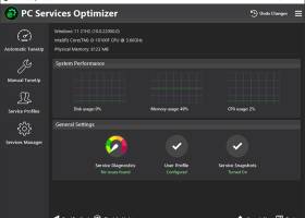 PC Services Optimizer screenshot