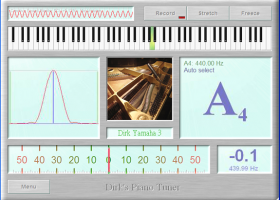 Dirk's Piano Tuner screenshot