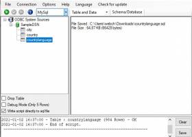 SQL Script Builder screenshot