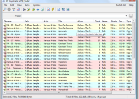 EF Duplicate MP3 Finder screenshot
