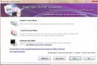 CAKSOFT Free DjVu to PDF screenshot