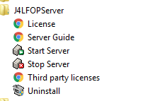 J4L FOP Server screenshot